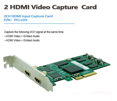 Dual Hdmi Video Conference Capture Card P Vmix Xsplit Vlc