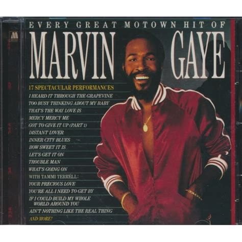 Every Great Motown Hit Of Marvin Gaye Cd Remaster