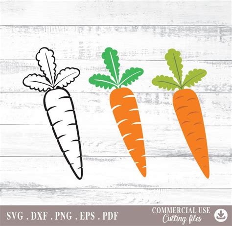 Carrot Svg Easter Carrot Svg Carrot Png Carrots Clipart Svg For