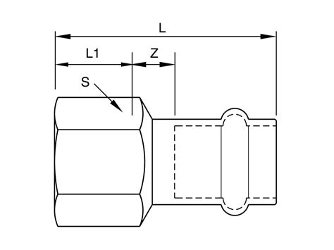 B Press Stainless Steel Female Straight Connector Mm X Mm From Reece