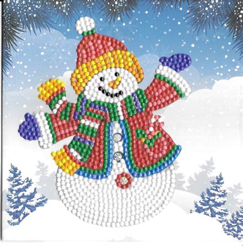 Handmade Christmas Diamond Art Diamond Painting Festive Christmas