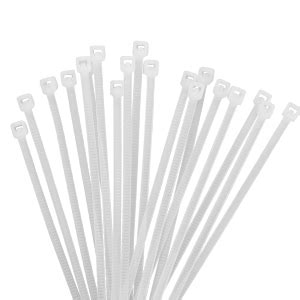 Amazon Xingo White Cable Zip Ties Assorted Size Pack White