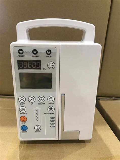 Electric Automatic Medical Portable Icu Iv Set Infusion Pump China