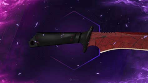 Classic Knife Crimson Web Minimal Wear