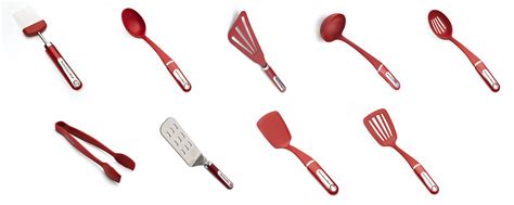 KitchenAid Nylon Cooking Utensils (Red) | eBay