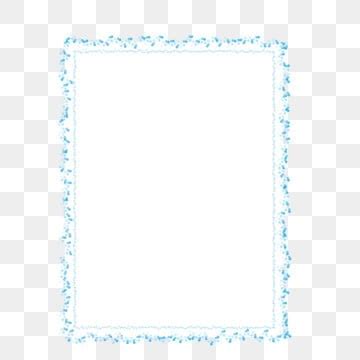 Blue Border PNG Transparent Images Free Download | Vector Files | Pngtree