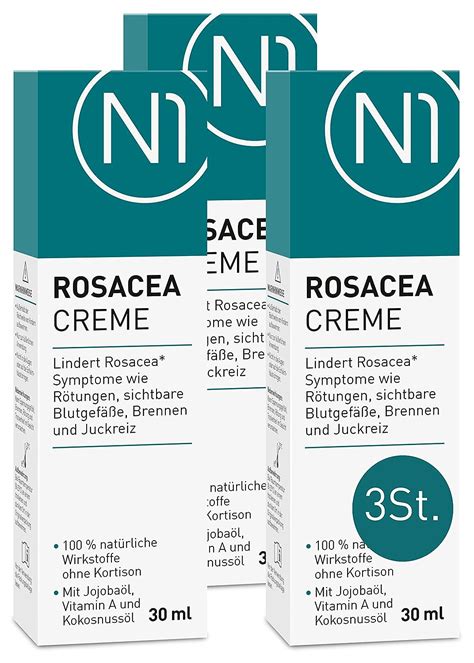 N Rosacea Creme Ml Medizinprodukt Lindert R Tungen Brennen