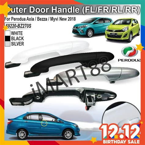 Original Perodua Axia Bezza Myvi New Door Outer Handle Opener