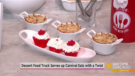 Dessert Food Truck Serves Up Carnival Eats With A Twist Youtube