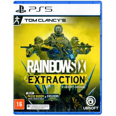 Rainbow Six Extraction Ps5 Jogo Mídia Física Arena Games Loja Geek