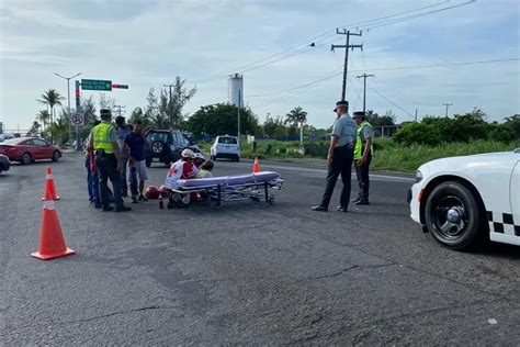 Mujer Resulta Lesionada En Accidente En La Carretera Veracruz Xalapa