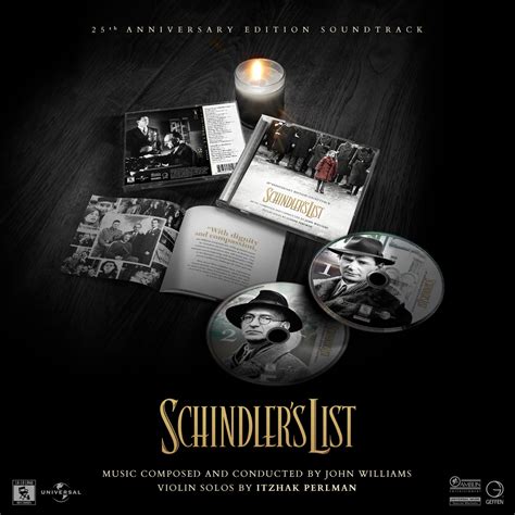 Schindlers List 25th Anniversary Soundtrack Limited Edition 2 Cd Set