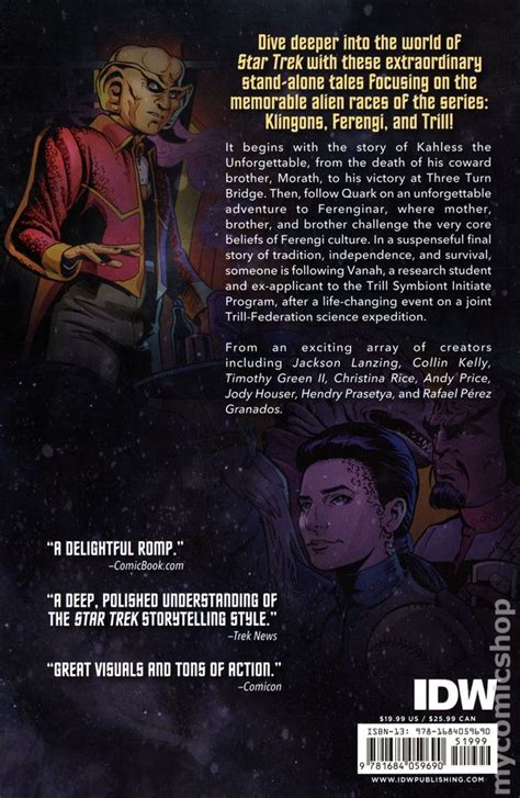 Star Trek Aliens Tpb 2023 Idw Comic Books