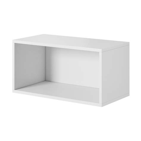 Roco White Black Matt Floating Cabinets Shelves Modern Living Room Bmf