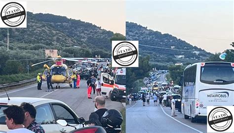 Grave Incidente Sulla Ss Garganica Ferite Multiple Per Motociclista