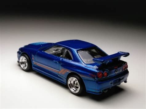 Nissan Skyline GT R R Hot Wheels Custom Real Rubber Tires Etsy Nissan Gtr Skyline Nissan