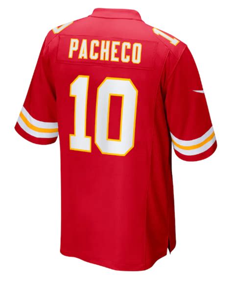 Isiah Pacheco Kansas City Chiefs Nike Super Bowl LVII Patch Game Jersey ...