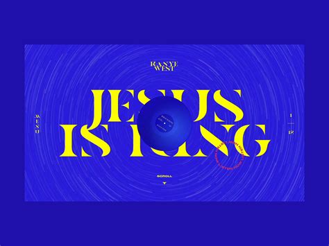 Kanye West - Jesus is King by Jonathan Vuijk for Doop on Dribbble