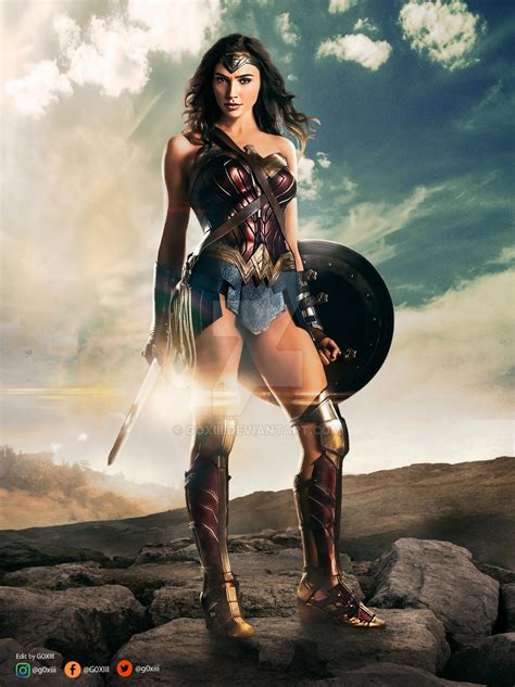 Justice League Wonder Woman By Goxiii On Deviantart