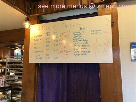 Menu At Maggies Magic Muffins Restaurant Boardman Southern Blvd