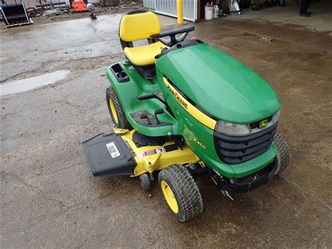 2008 John Deere X360 Lawn Tractor W 48 Mower Deck Bigiron Auctions