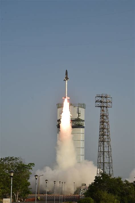 India Just Launched A Mini Space Shuttle On Top Of A Rocket And The