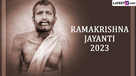 Festivals Events News When Is Ramakrishna Jayanti 2023 Everything