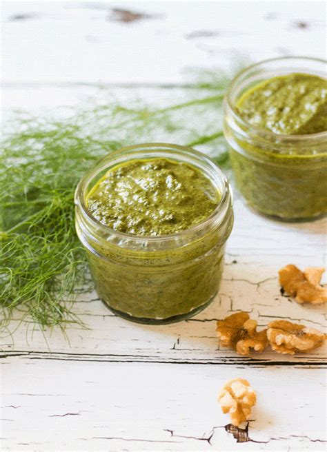 Fragrant Fennel Fronds Pesto