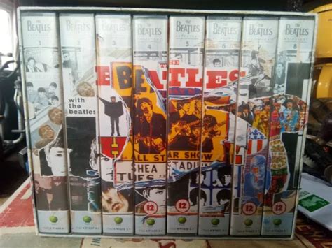 The Beatles Anthology Vhs Video Box Set Tape Set