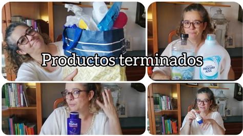 PRODUCTOS TERMINADOS de limpieza y aseo corporal volveré a comprarlos