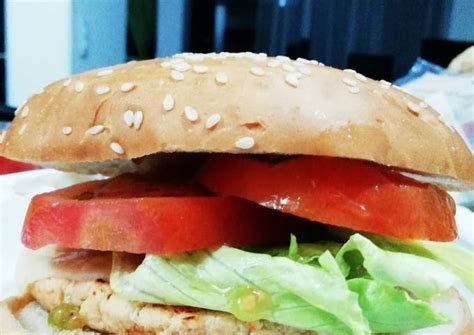 Sin Remordimientos Hamburguesa De Pollo Totalmente Casera Receta