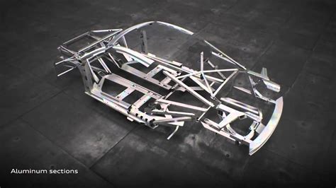 Audi R8 Multimaterial Space Frame Animation Youtube