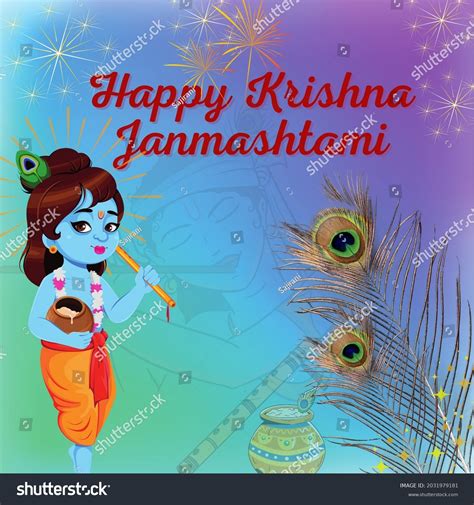 8 Krishna Jayanthi Wishes Images Stock Photos And Vectors Shutterstock