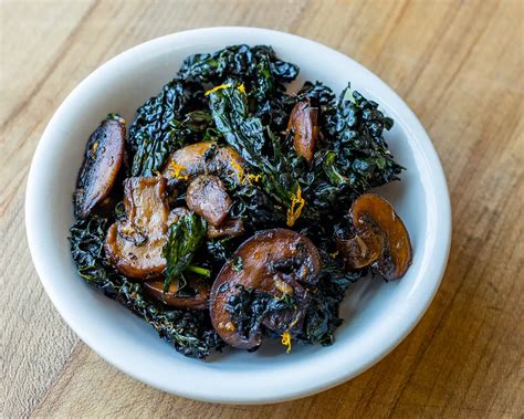 Recipes - Mushroom and Kale Recipe