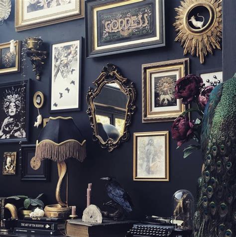 Pin By Yogabohemian On Home Decor Inspo Dark Eclectic Home