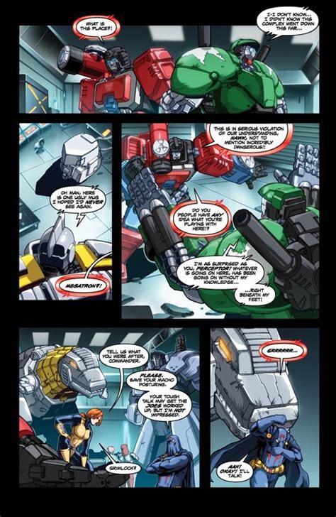 G I Joe Vs Transformers The Art Of War 2 5 Page Preview