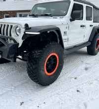 Bushwacker HyperForm Fender Flares For 18 23 Jeep Wrangler JL Quadratec