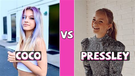 Coco Quinn Vs Pressley Hosbach Tiktok Dance Battle March 2021 Youtube