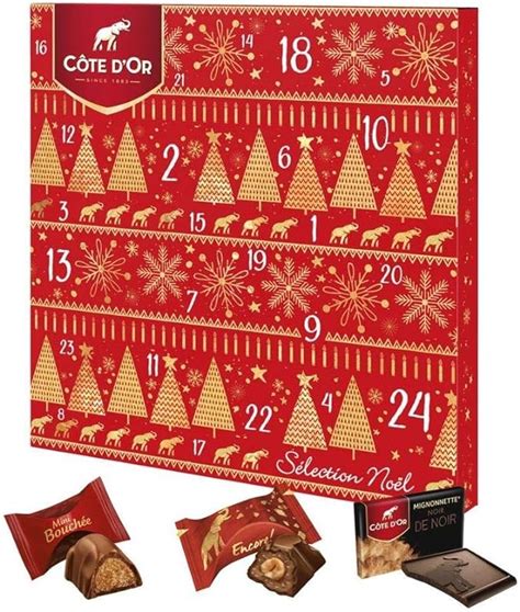 Côte dOr Calendrier de lAvent Sélection Assortiment de Chocolats