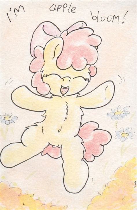 412377 Safe Artist Slightlyshade Apple Bloom Earth Pony Pony G4