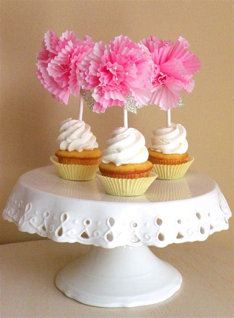 Icing Designs Diy Cupcake Liner Flower Toppers