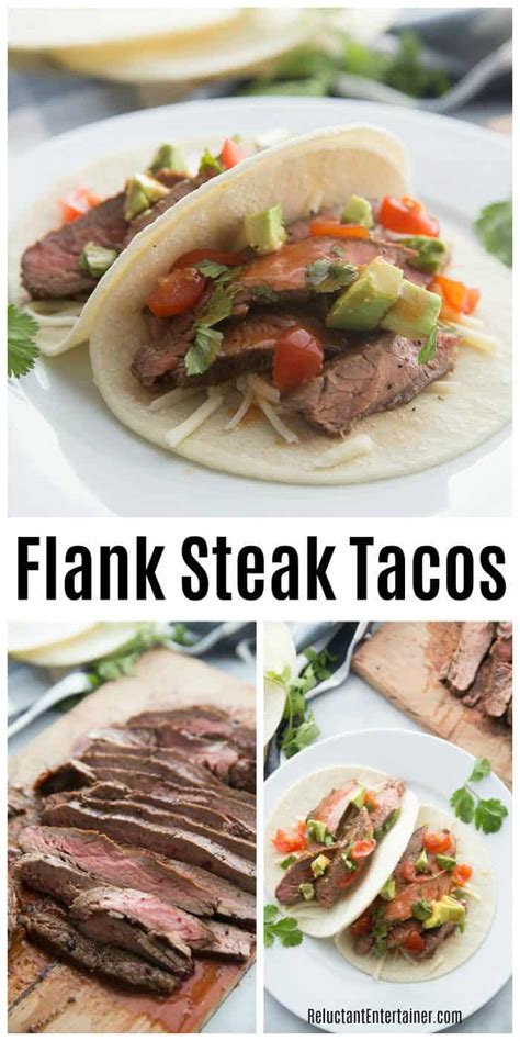 Easy Flank Steak Tacos Recipe Reluctant Entertainer