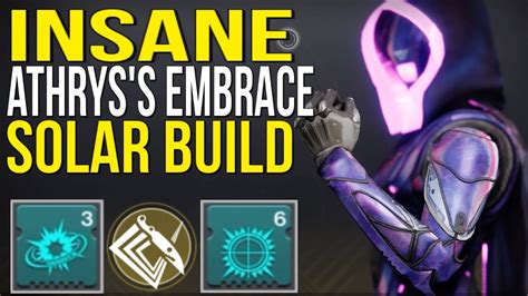 The Best Solar Hunter Build That Nobody Uses In Pve Insane Athryss Embrace Build Destiny 2