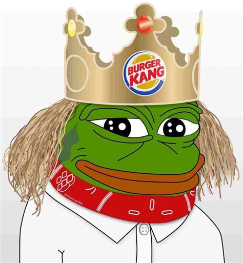 Burger King Pepe Rpepethefrog