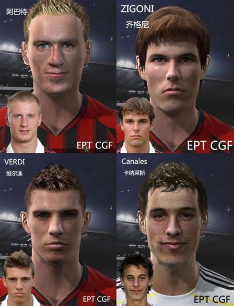 Faces Pack V By Cgf Pro Evolution Soccer At Moddingway