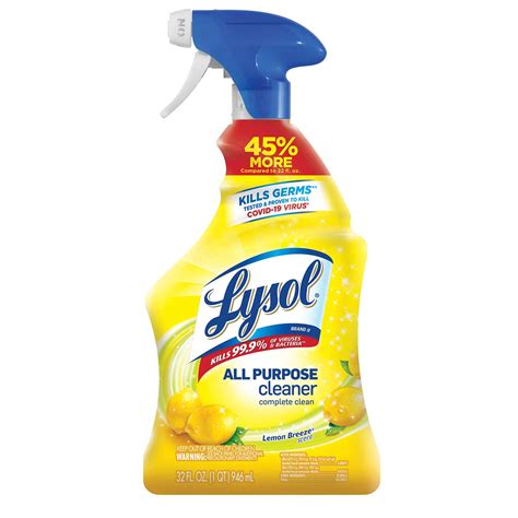 Lysol® Brand Disinfectant All Purpose Cleaner 32 Oz Vero Chemical Distributors Inc