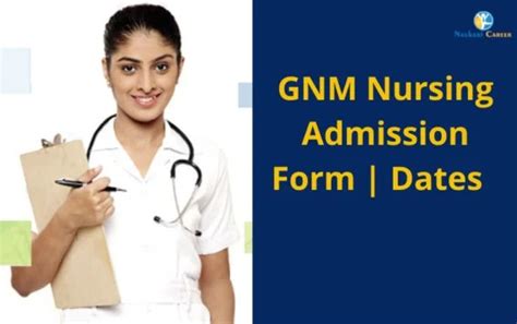 Gnm Nursing Admission 2024 Application Form Eligibility Criteria Dates