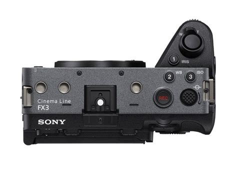 Sony Fx Cinema Line Full Frame Camera Combines Mobility Operability