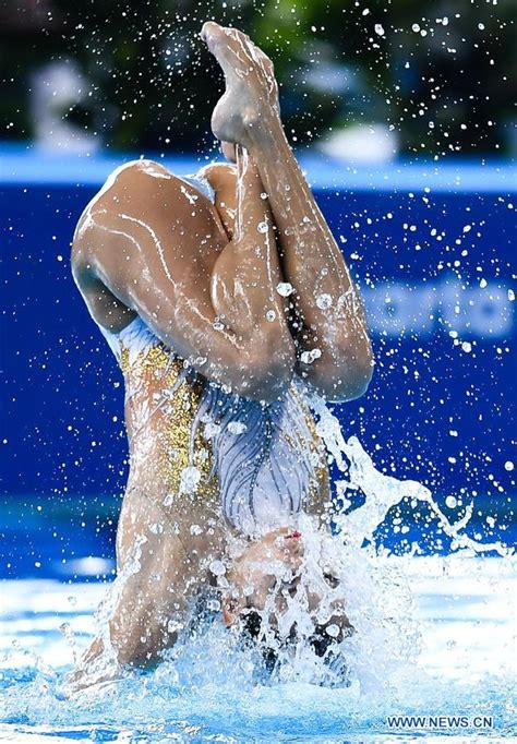 Jiang Wenwen Jiang Tingting Win Artistic Swimming Women S Duets At