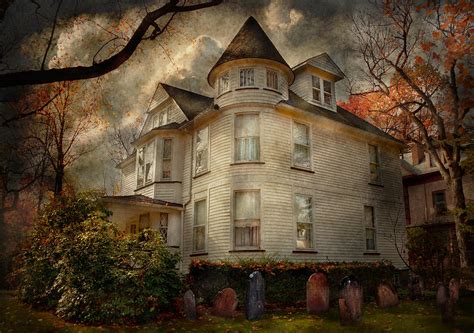 Fantasy Haunted The Caretakers House Photograph By Mike Savad